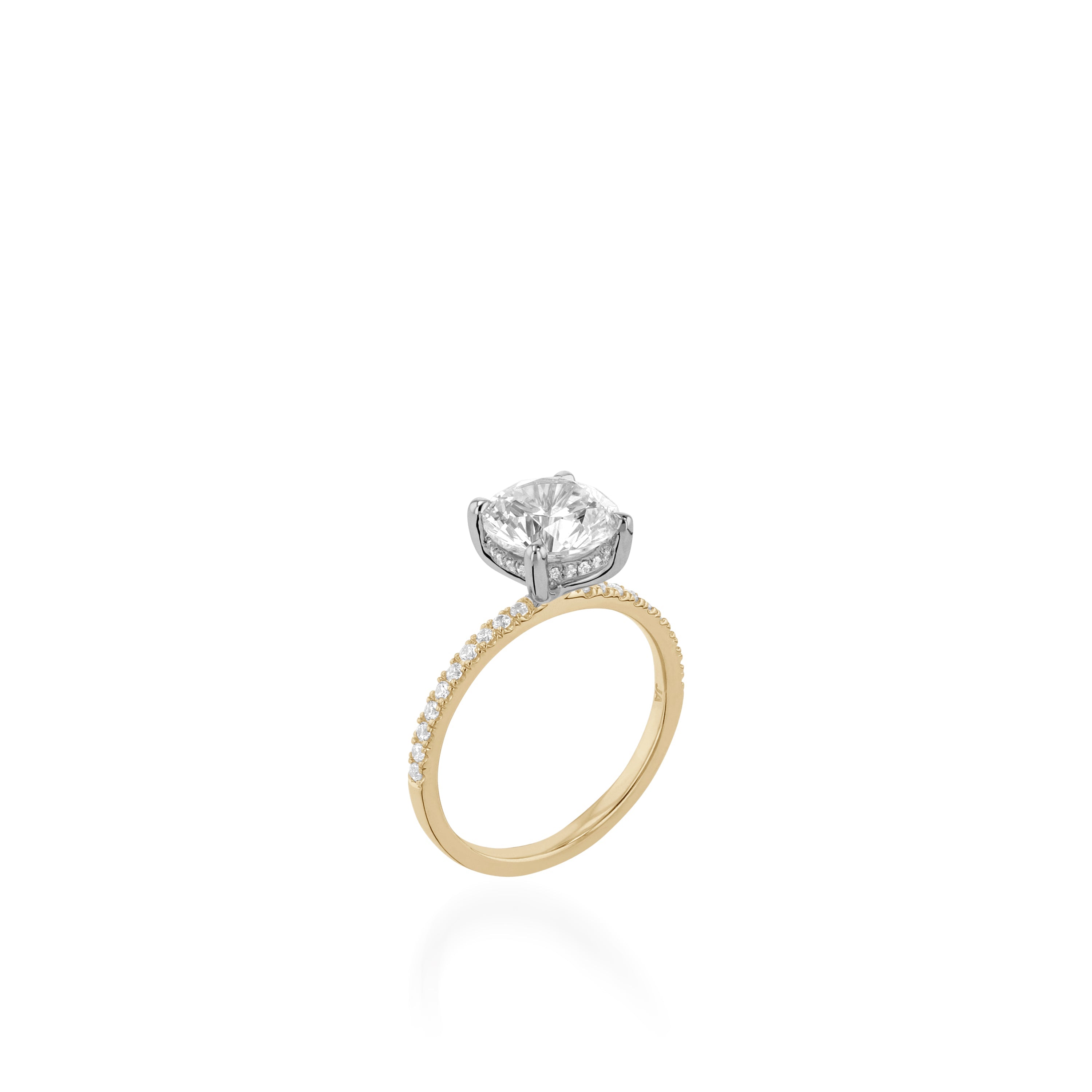 Elysse White Gold Engagement Ring