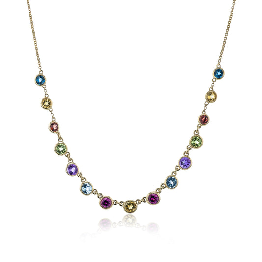 Color Pendant in 14k Gold