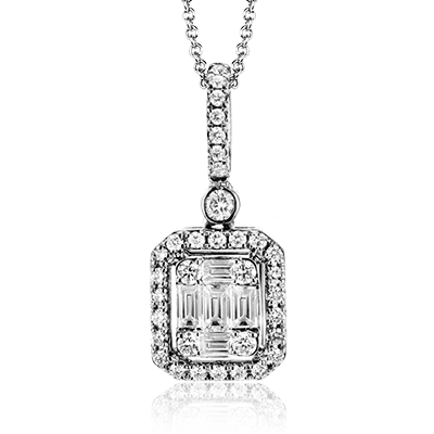Pendant in 14k Gold with Diamonds