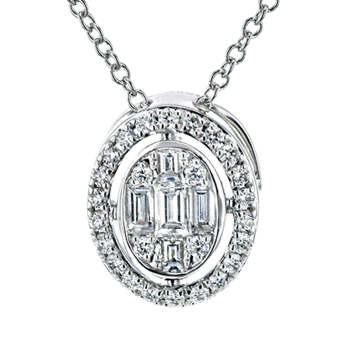 Pendant in 14k Gold with Diamonds
