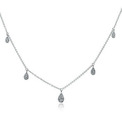 Necklace in 14k Gold with Diamonds
