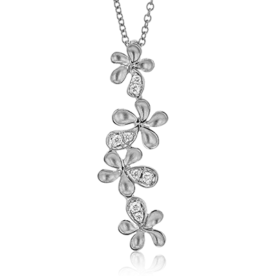 Pendant in 14k Gold with Diamonds