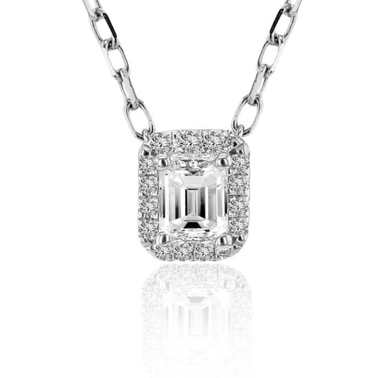 Pendant in 14k Gold with Diamonds
