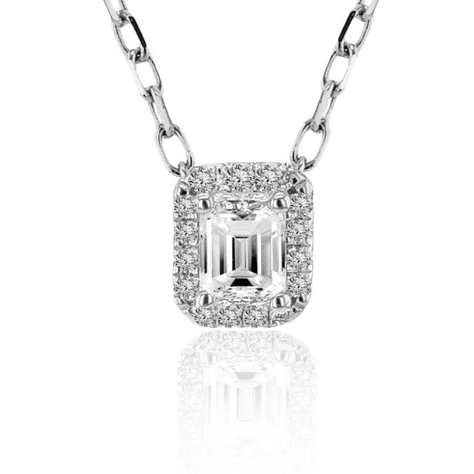 Pendant in 14k Gold with Diamonds