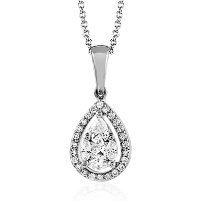 Pendant in 14k Gold with Diamonds