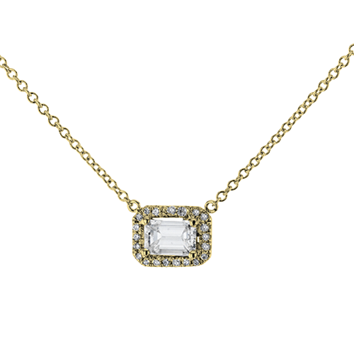 Pendant in 14k Gold with Diamonds