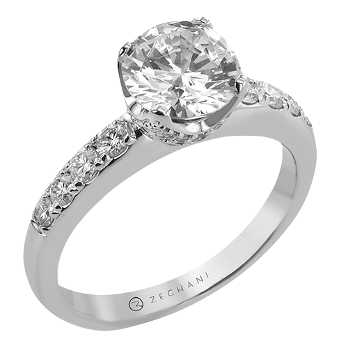 engagement-ring-in-14k-gold-with-diamonds ZR448