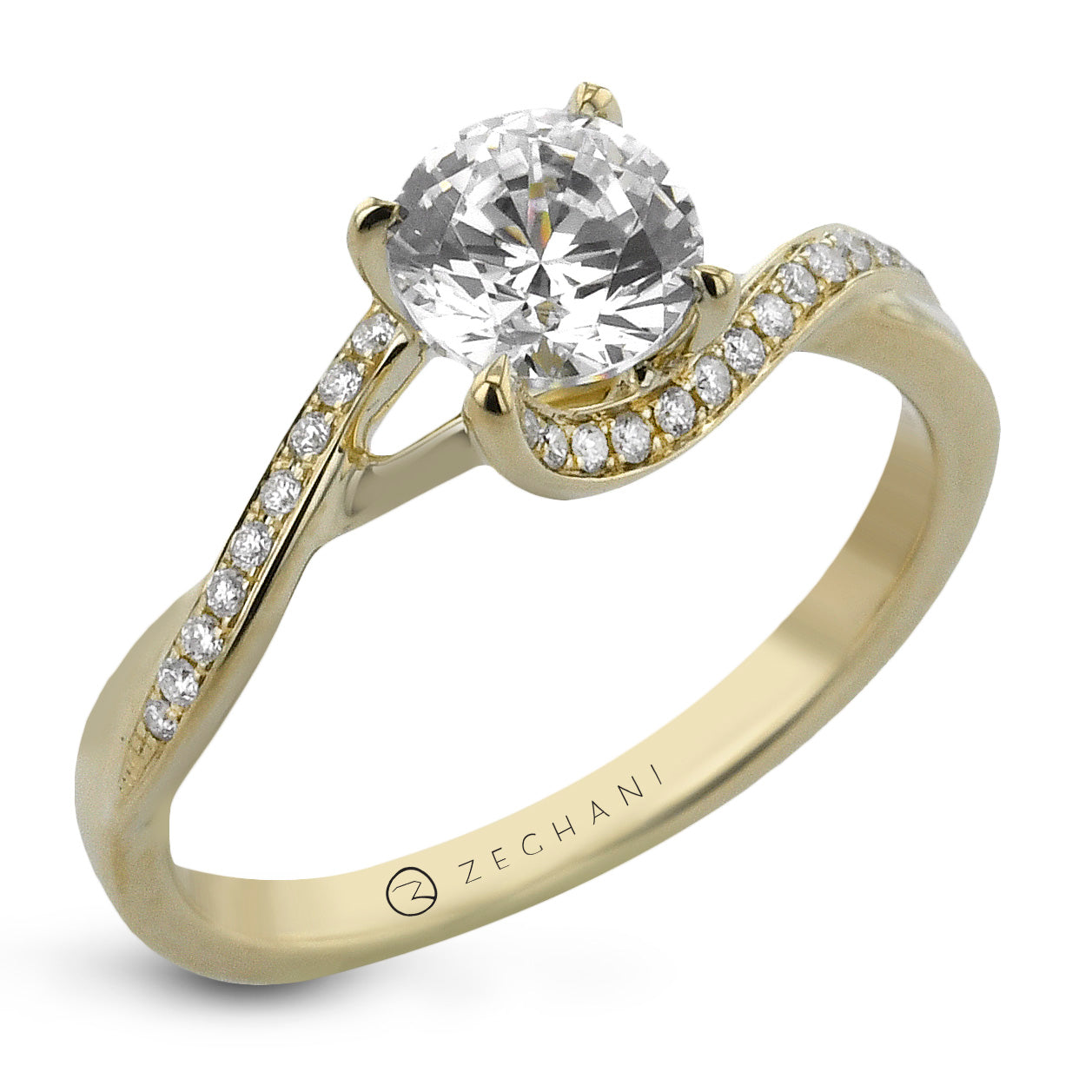 engagement-ring-in-14k-gold-with-diamonds ZR560