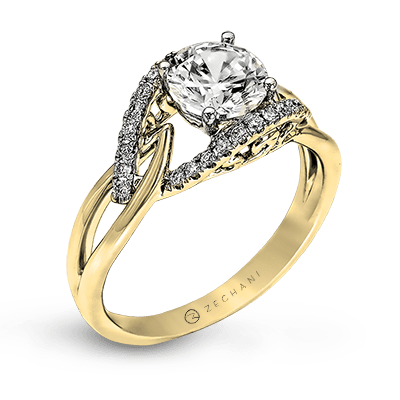 engagement-ring-in-14k-gold-with-diamonds ZR587