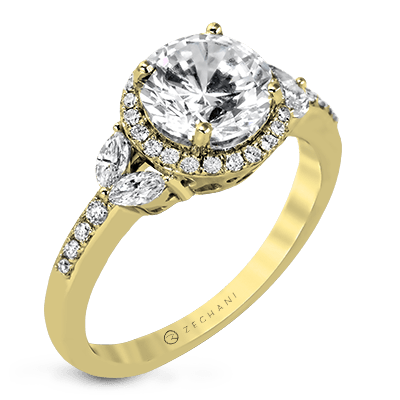 engagement-ring-in-14k-gold-with-diamonds ZR909