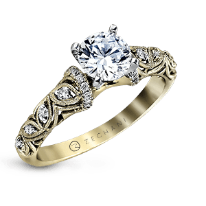 engagement-ring-in-14k-gold-with-diamonds ZR916