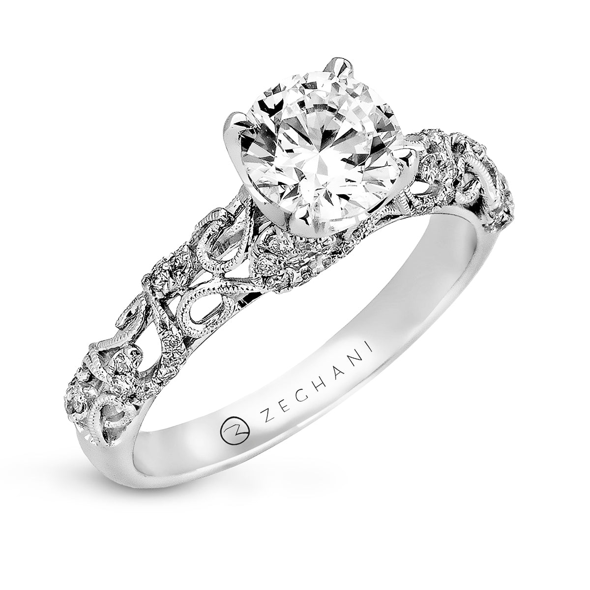 engagement-ring-in-14k-gold-with-diamonds ZR917