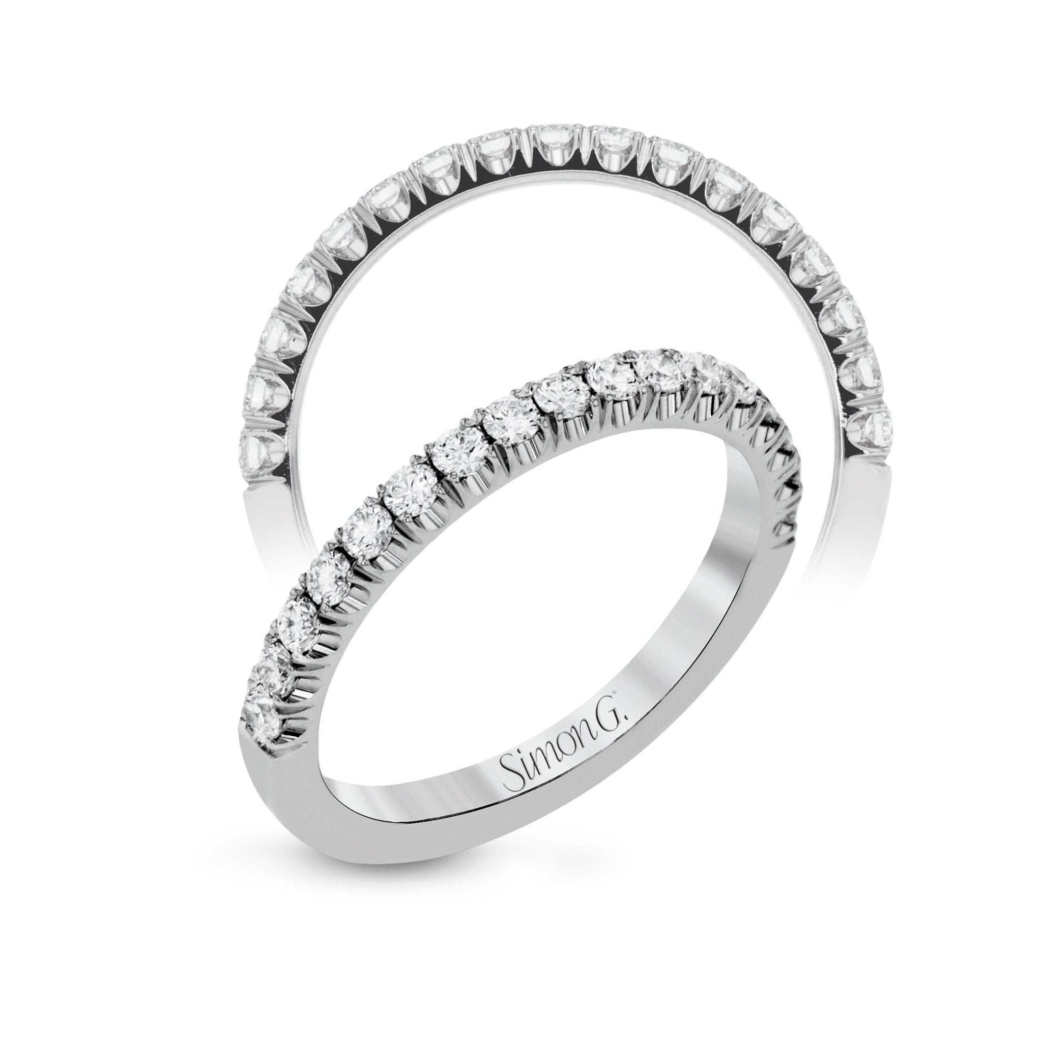 Anniversary Ring In 18k Gold With Diamonds