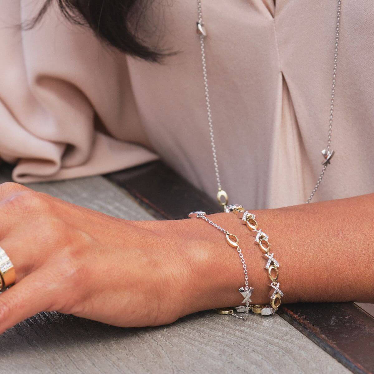 Paris X/O Diamond Bracelet