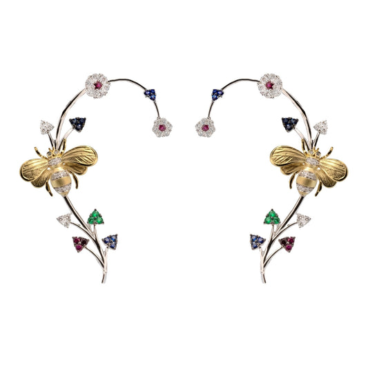 bee-cuff-earrings-in-18k-gold-with-diamonds LE2335