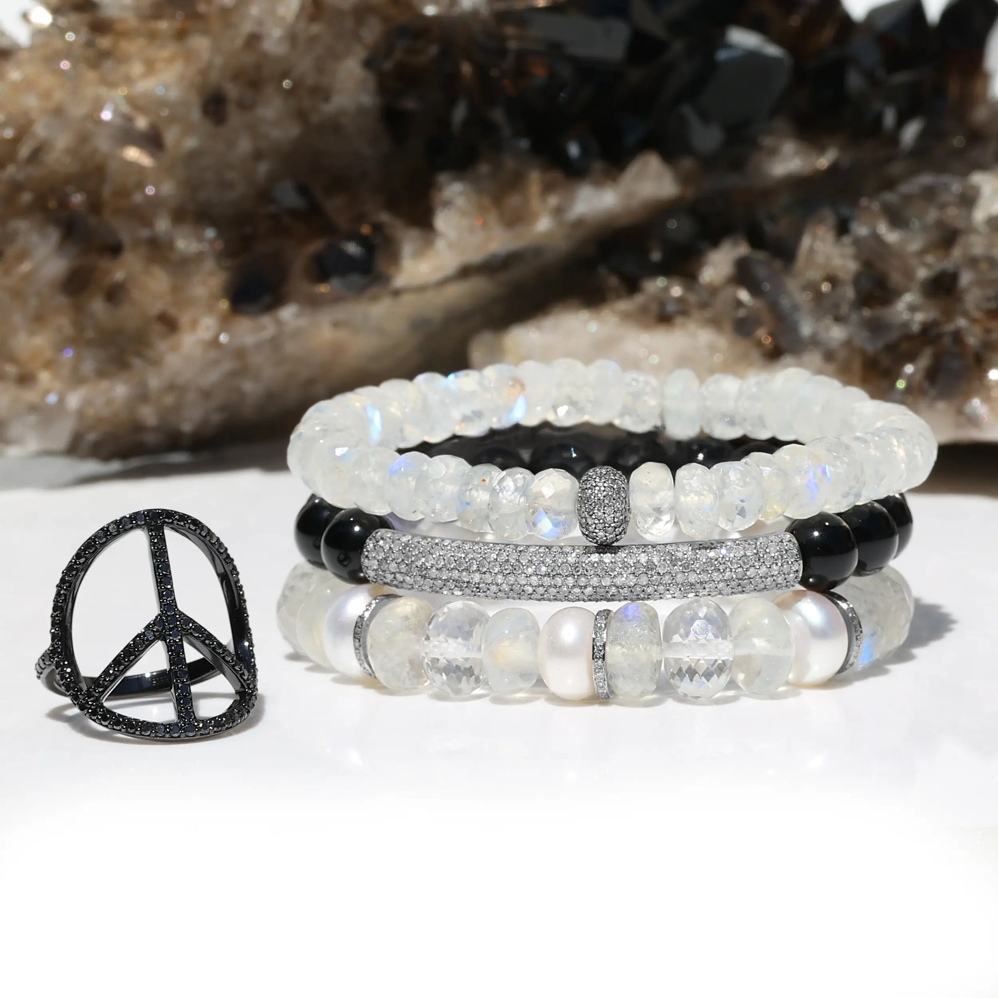 Black Diamond Pure Peace Ring
