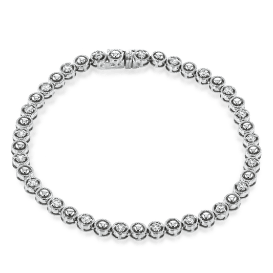 Bracelet in 18k Gold with Diamonds