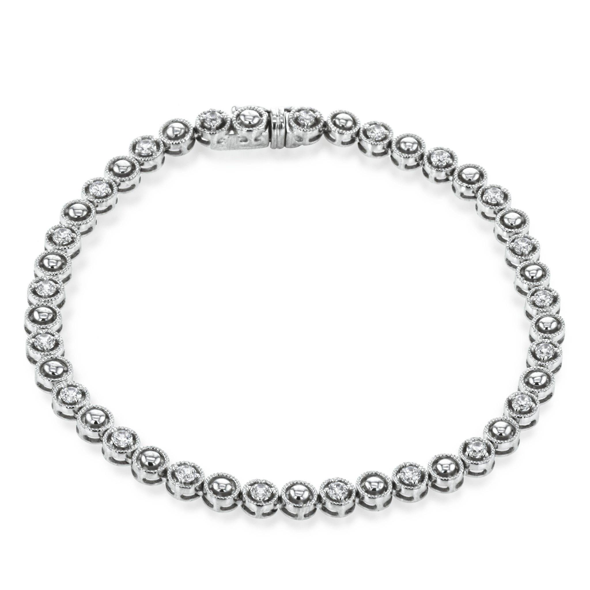 Bracelet in 18k Gold with Diamonds