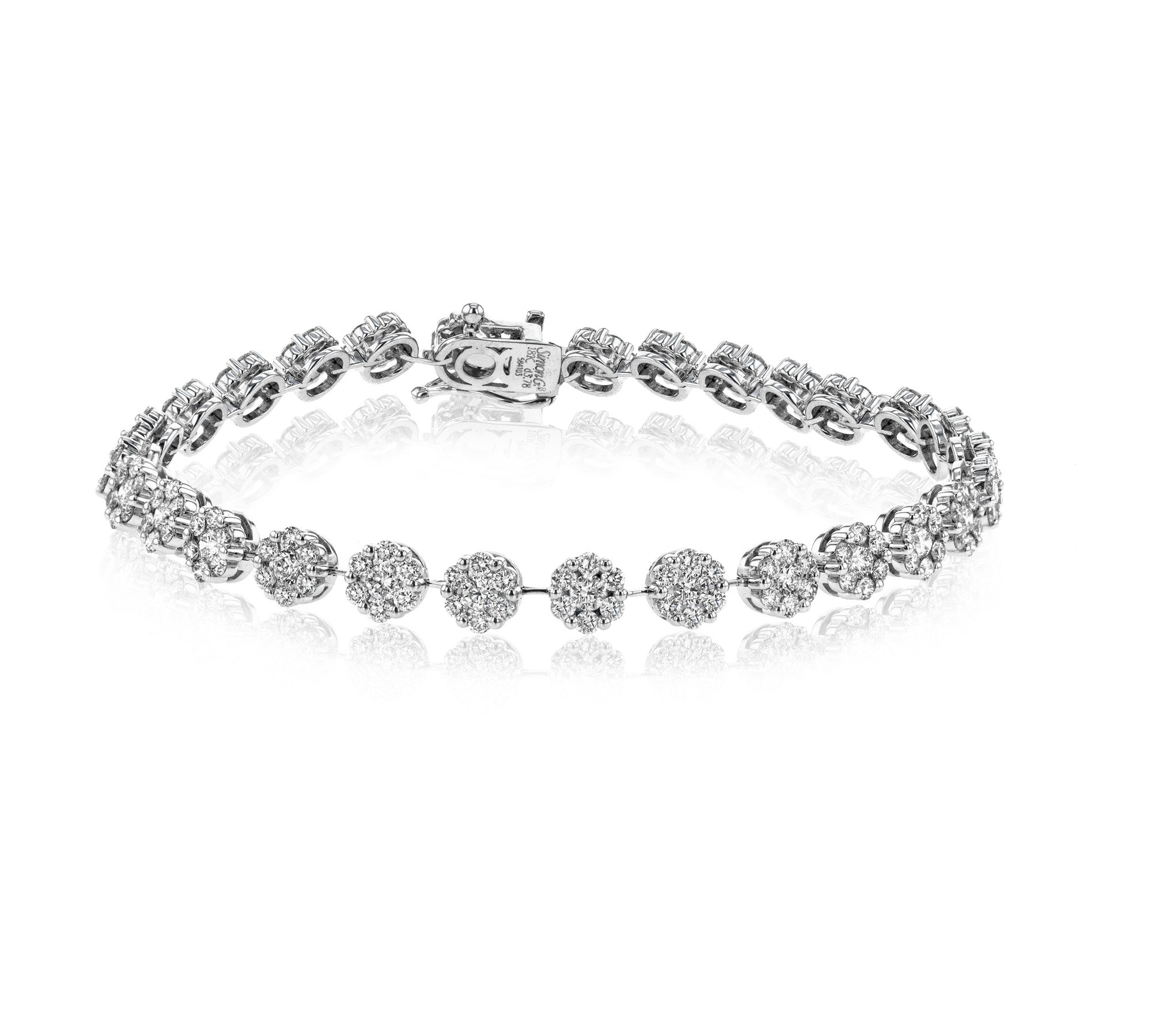 Bracelet in 18K Gold with Diamonds