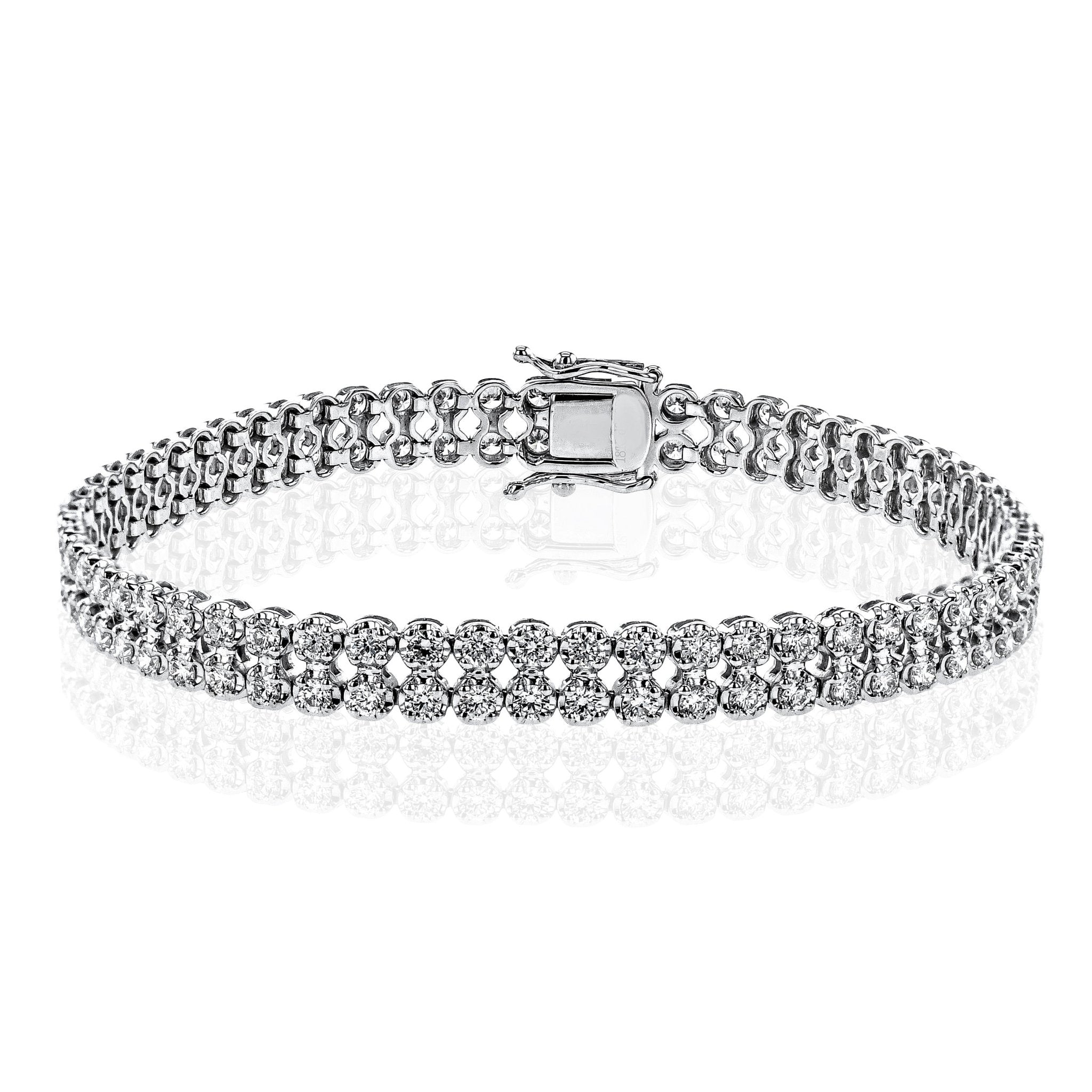Bracelet in 18k Gold with Diamonds
