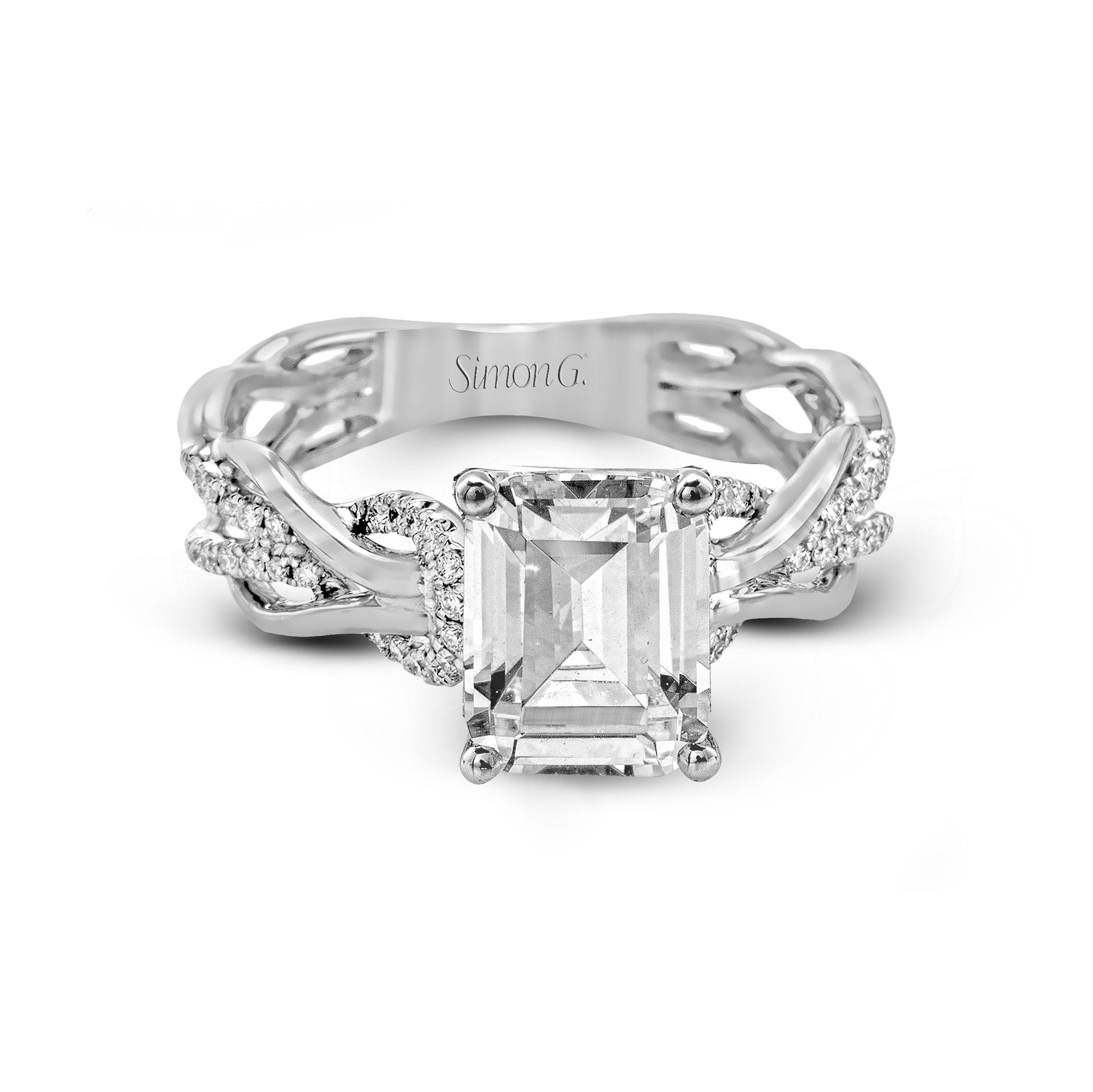 emerald-cut-criss-cross-engagement-ring-in-18k-gold-with-diamonds