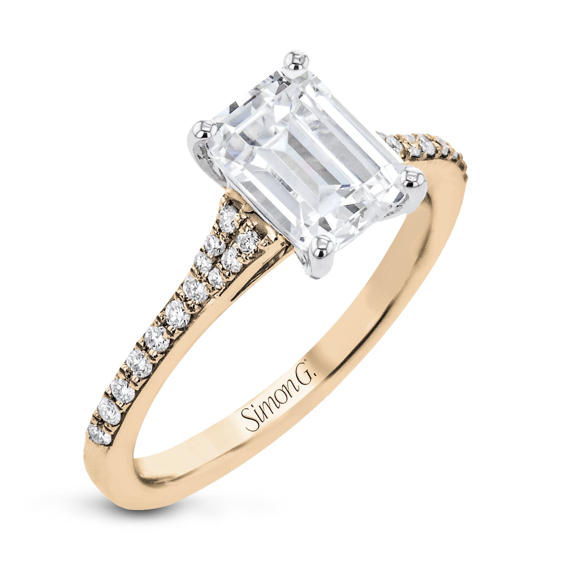emerald-cut-engagement-ring-in-18k-gold-with-diamonds
