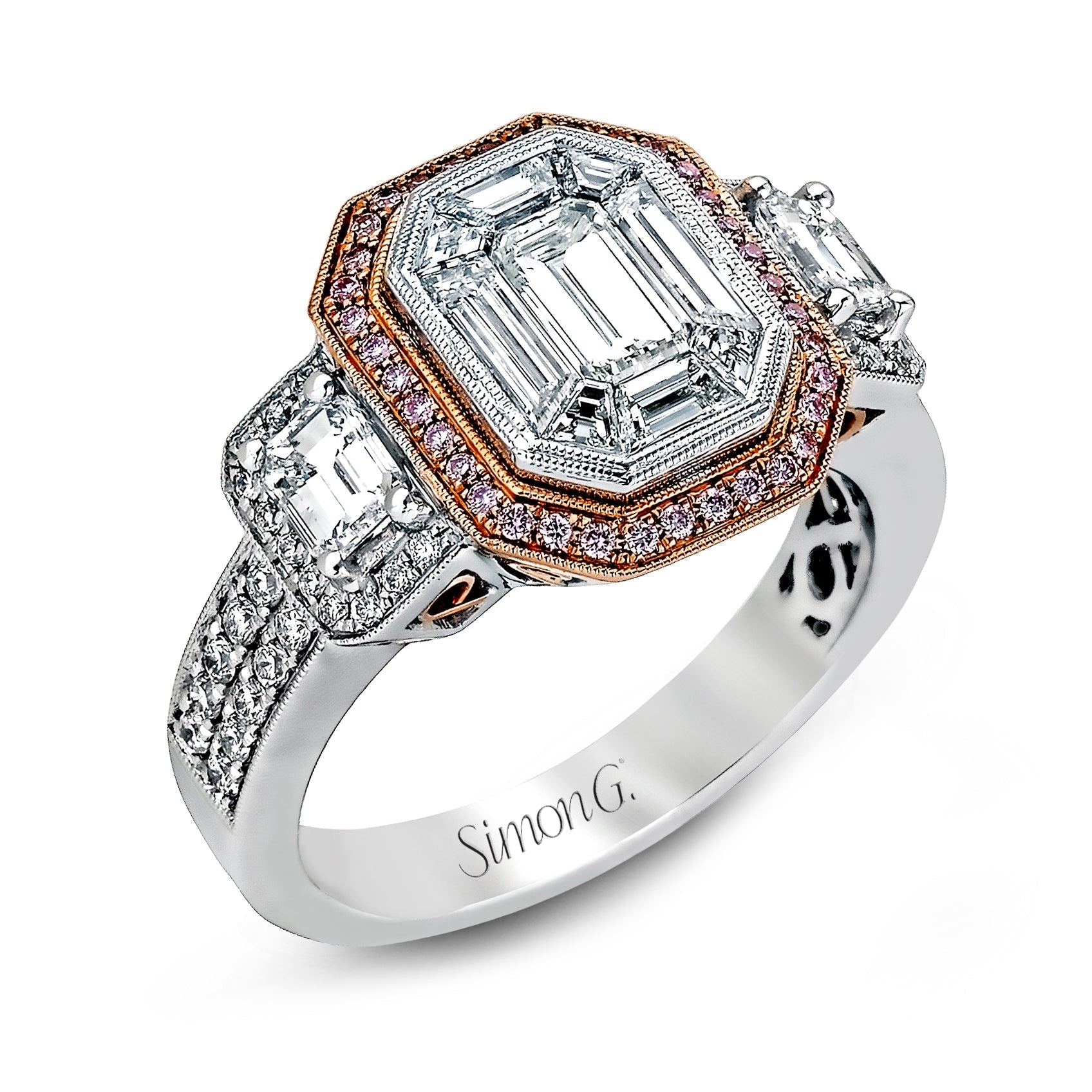 emerald-cut-halo-engagement-ring-in-18k-gold-with-diamonds