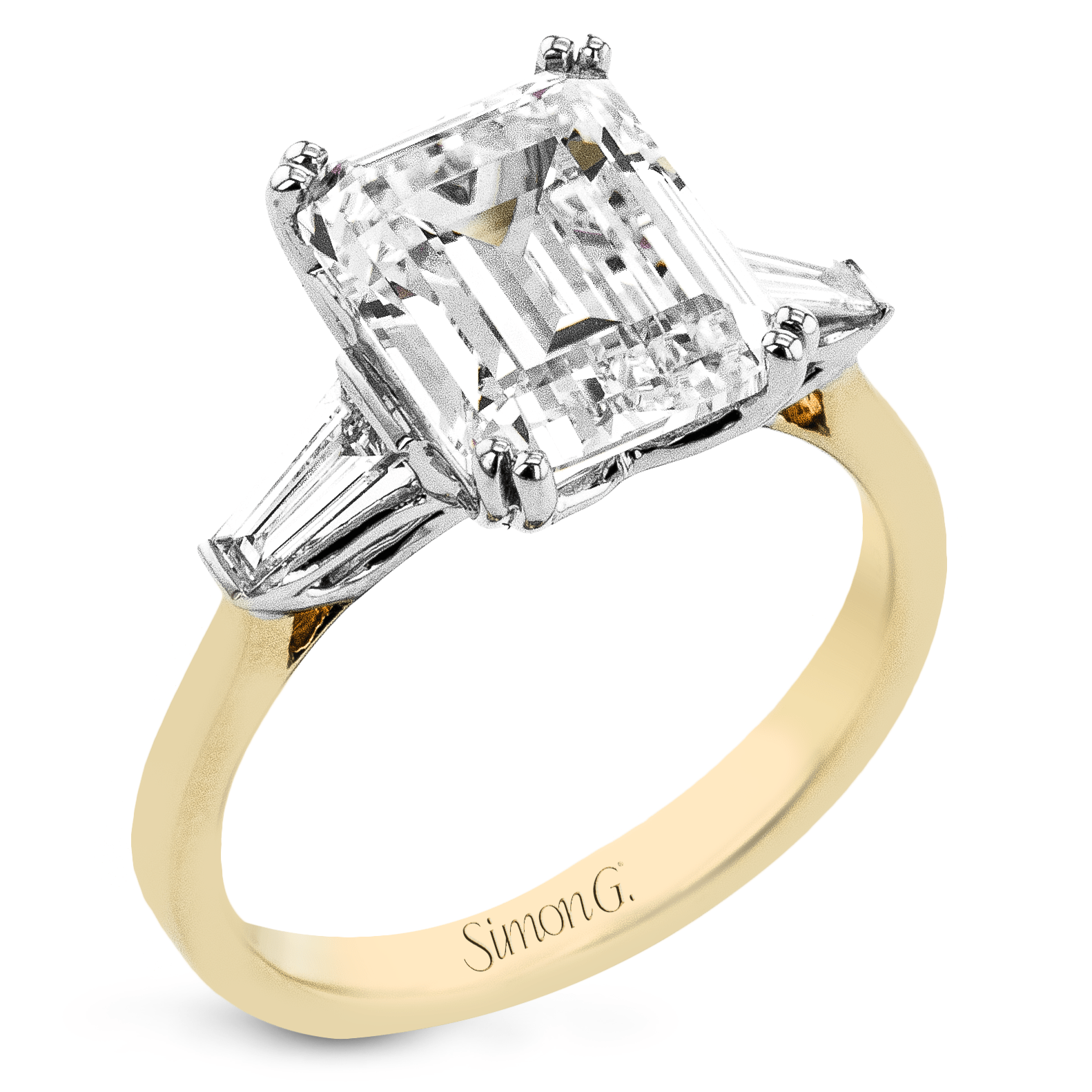 emerald-cut-three-stone-engagement-ring-in-18k-gold-with-diamonds