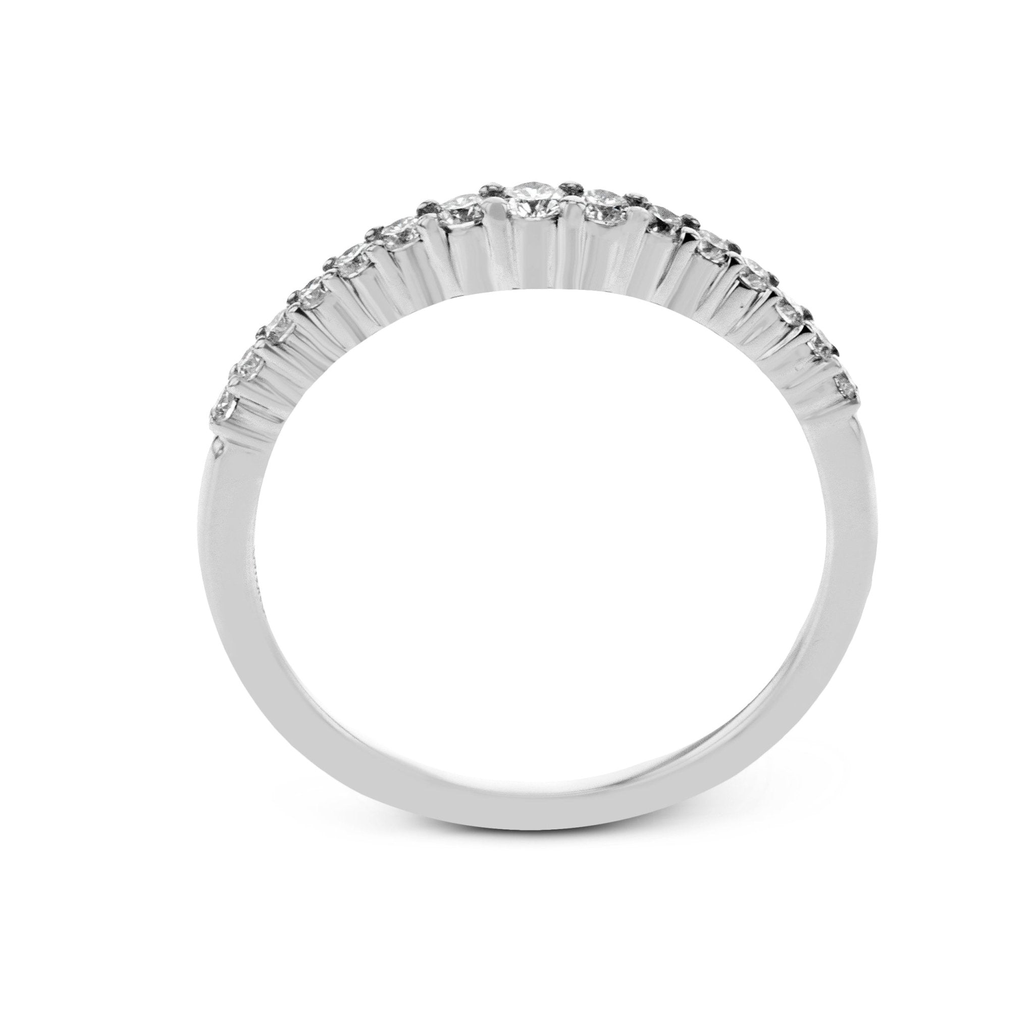 Fashion Ring In 18k Gold With Diamonds