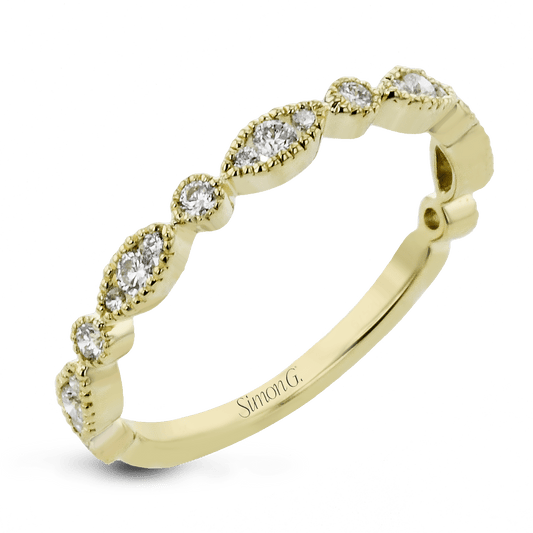 Fashion Ring In 18k Gold With Diamonds