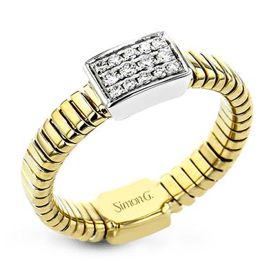 Fashion Ring in 18k Gold With Diamonds