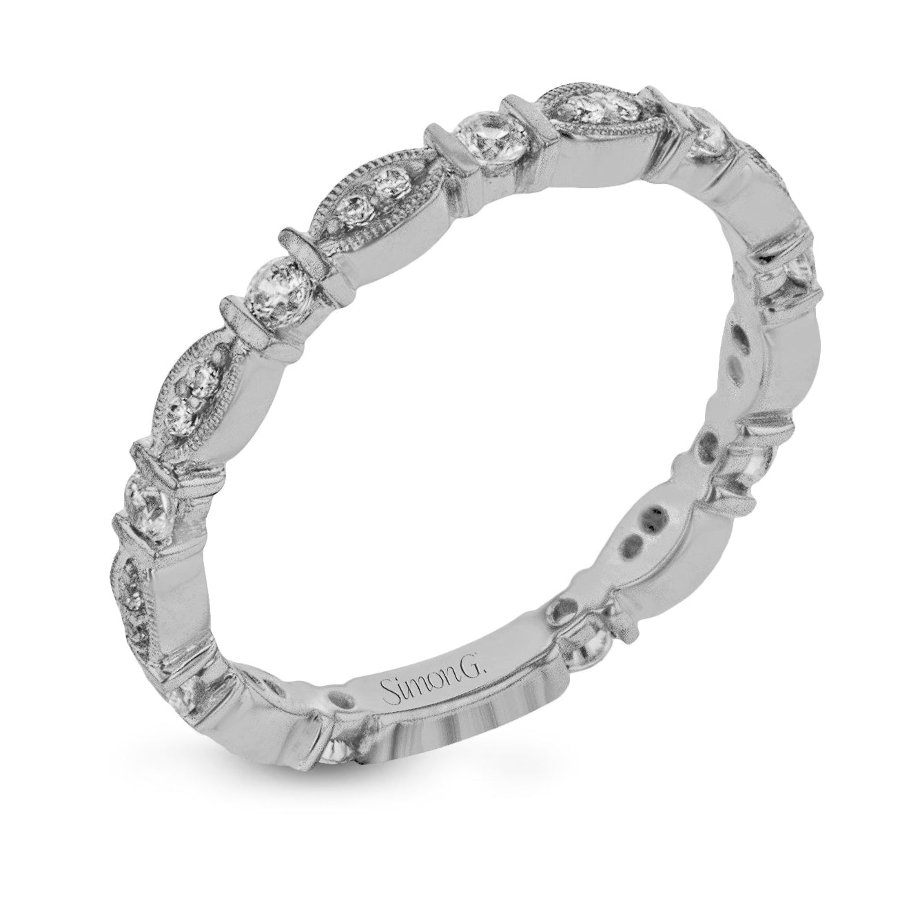 Fashion Ring In 18k Gold With Diamonds