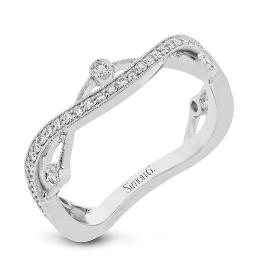 Fashion Ring In 18k Gold With Diamonds