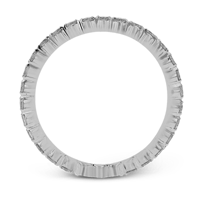 Eternity Wedding Band in 18k Gold With Diamonds