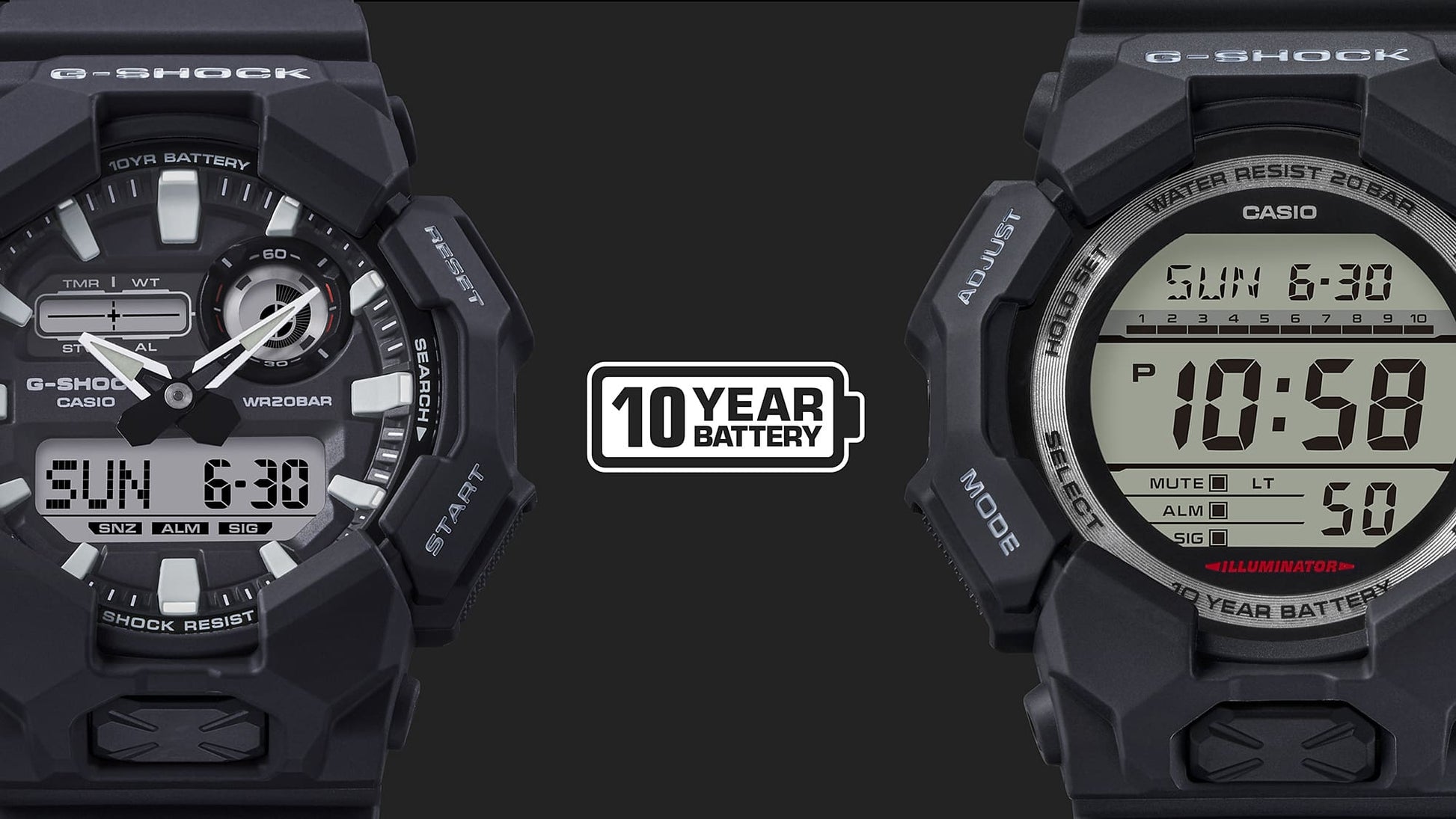 G-Shock GA-010 SERIES GA010-2A