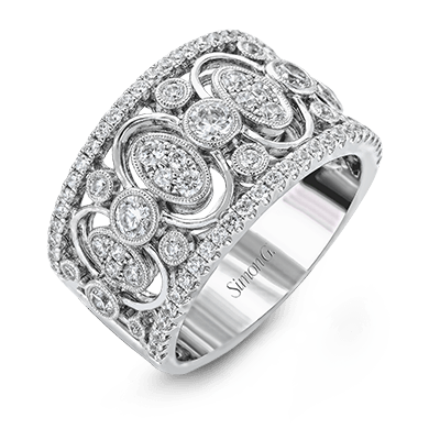 Harmonie Fashion Ring in 18k Gold with Diamonds