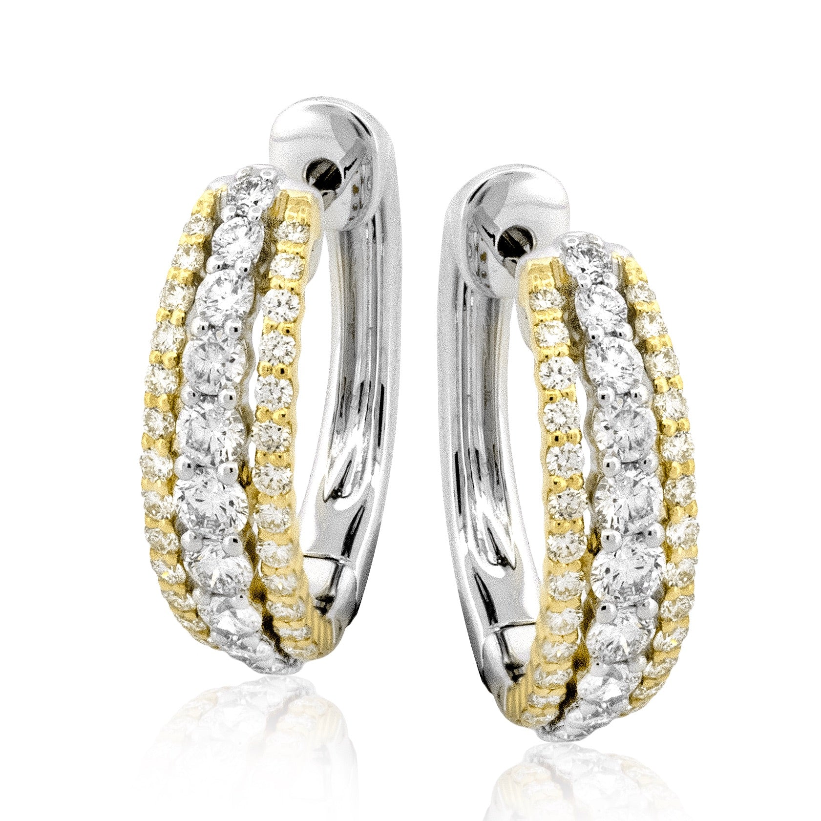 hoop-earrings-in-18k-gold-with-diamonds LE4729