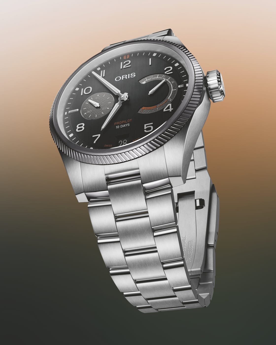 Oris ProPilot Calibre 111 Hand Winding Watch 01 111 7808 4164-07 8 20 04LC