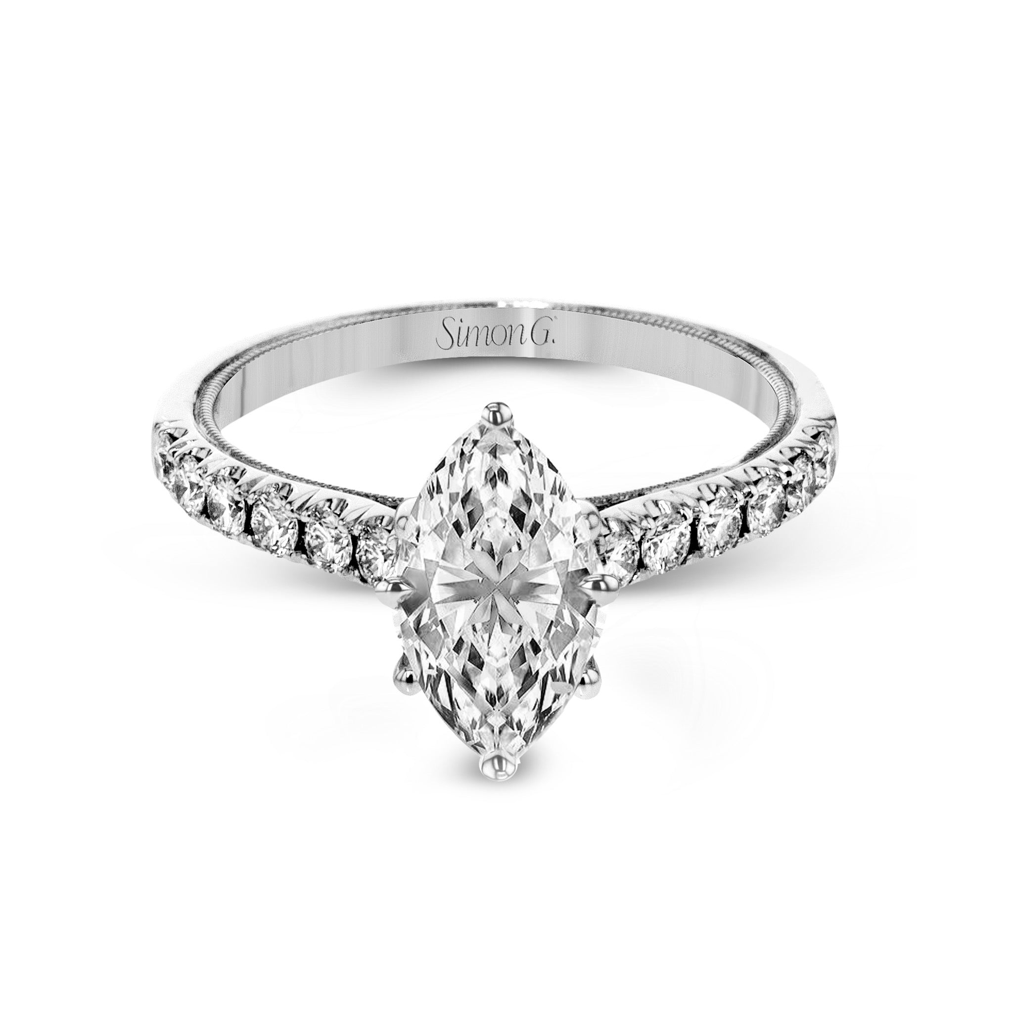 marquise-cut-engagement-ring-in-18k-gold-with-diamonds