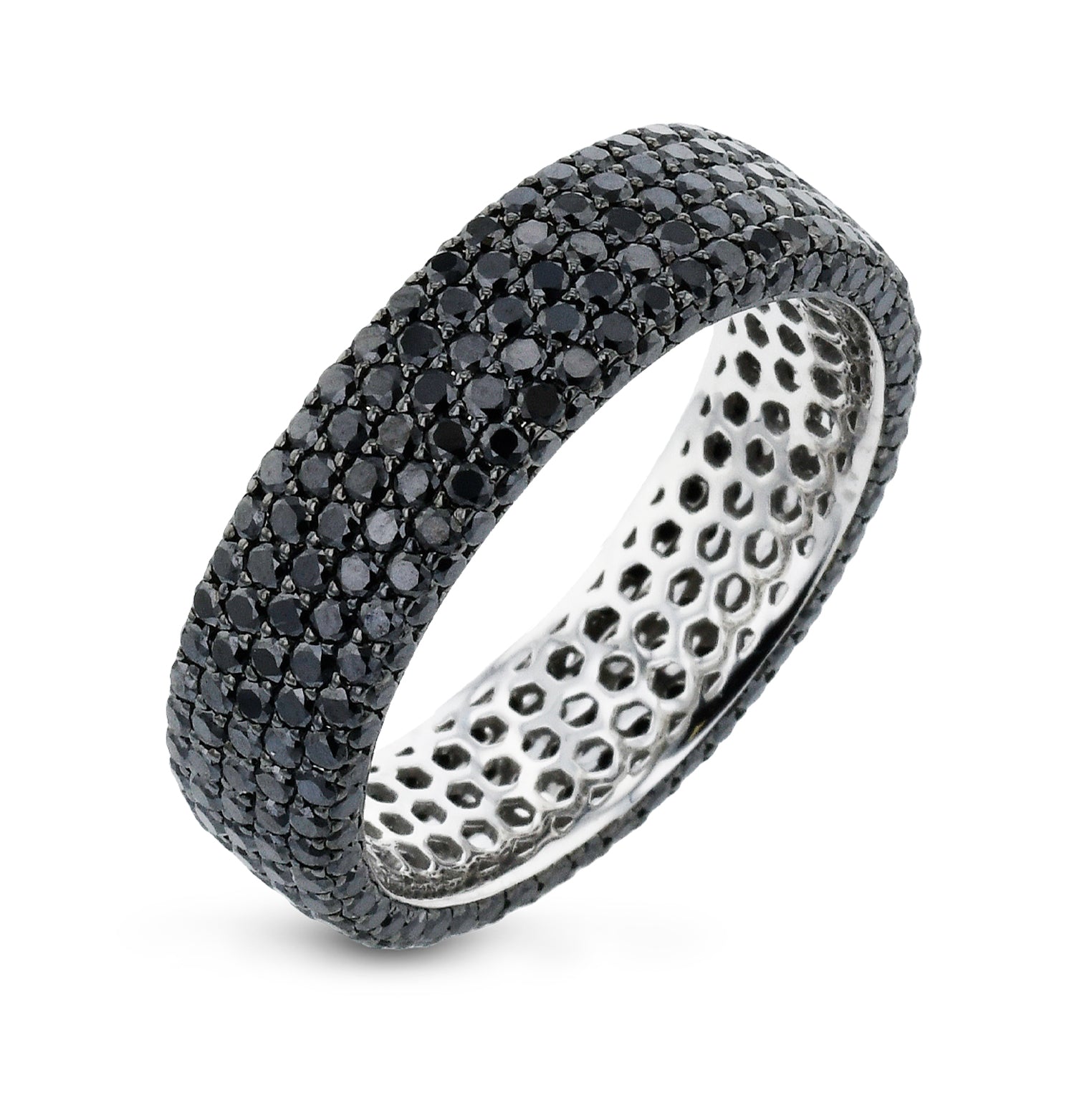 Men's Ring In 14k Gold With Diamonds
