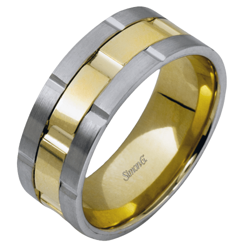 Men's Wedding Band In 14k Or 18k Gold