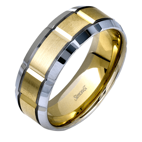 Men's Wedding Band In 14k Or 18k Gold