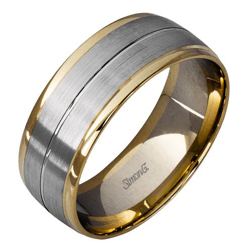 Men's Wedding Band Ring In 14k Or 18k Gold