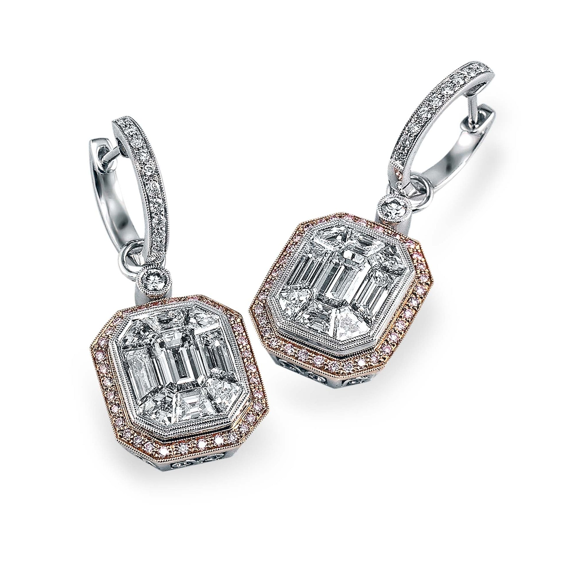 mosaic-earrings-in-18k-gold-with-diamonds ME2061