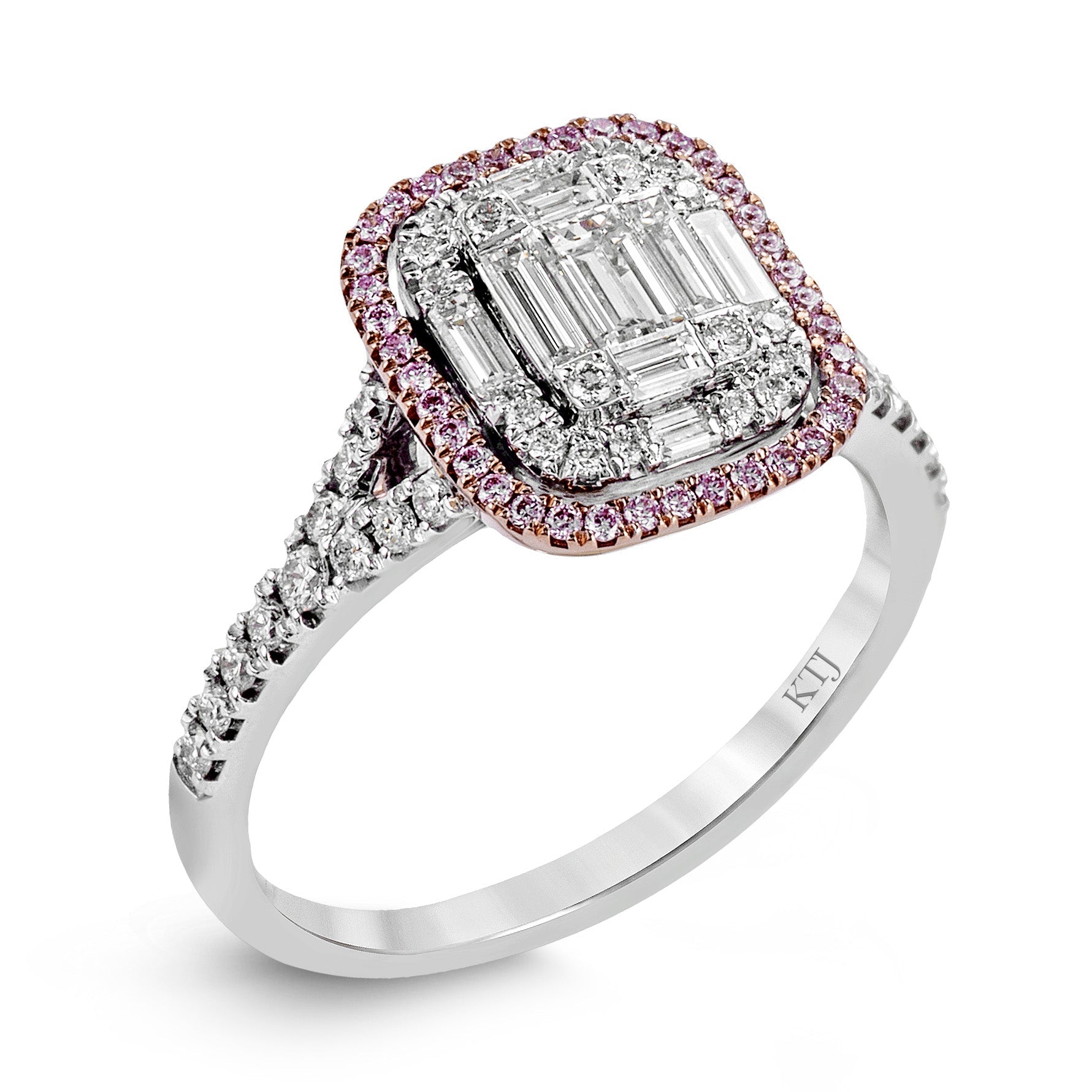 Mosaic Fashion in 18k Gold with Diamonds