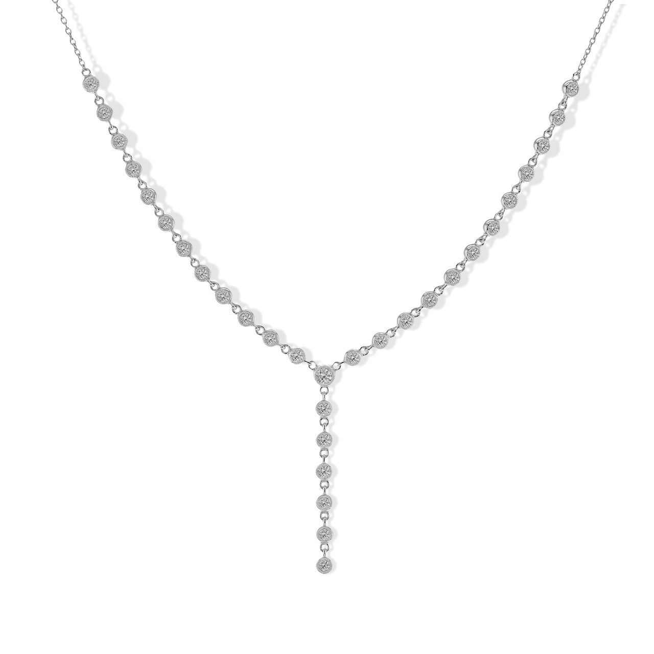 Necklace in 18k Gold with Diamonds
