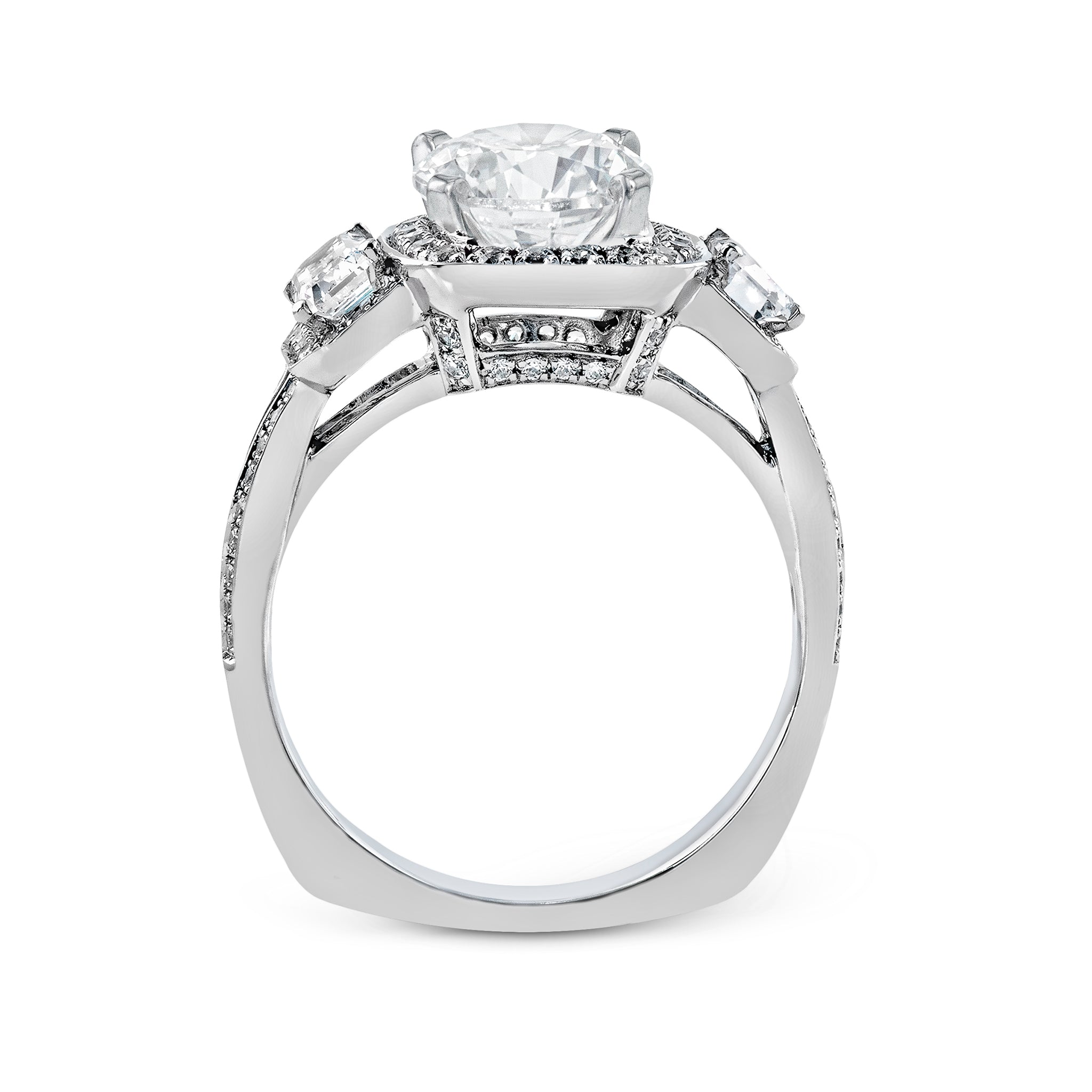 oval-cut-three-stone-halo-engagement-ring-in-18k-gold-with-diamonds