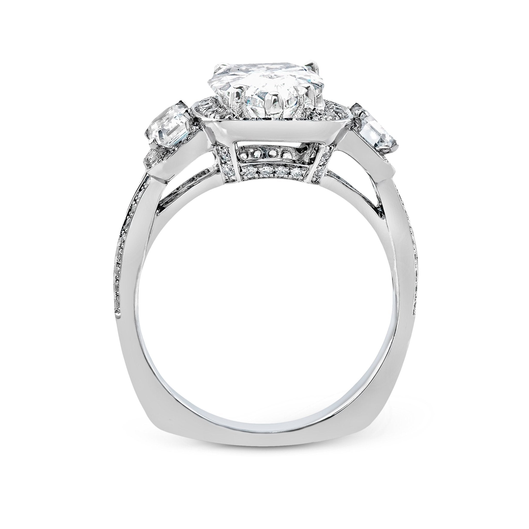 pear-cut-three-stone-halo-engagement-ring-in-18k-gold-with-diamonds