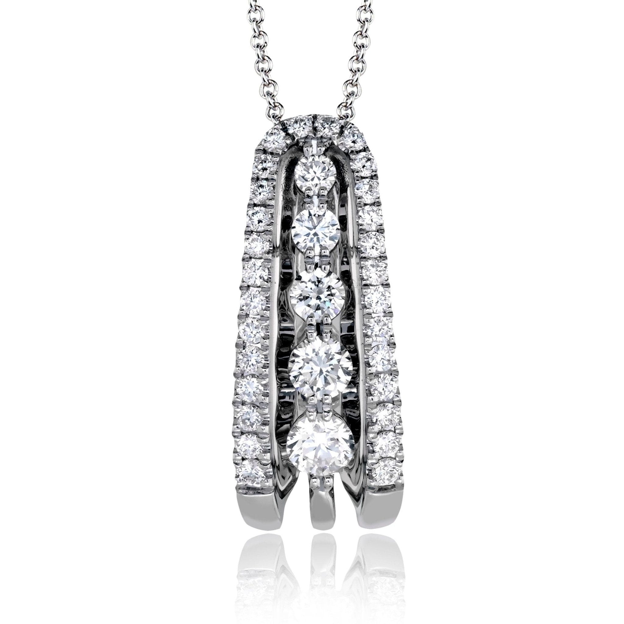Pendant in 18k Gold with Diamonds