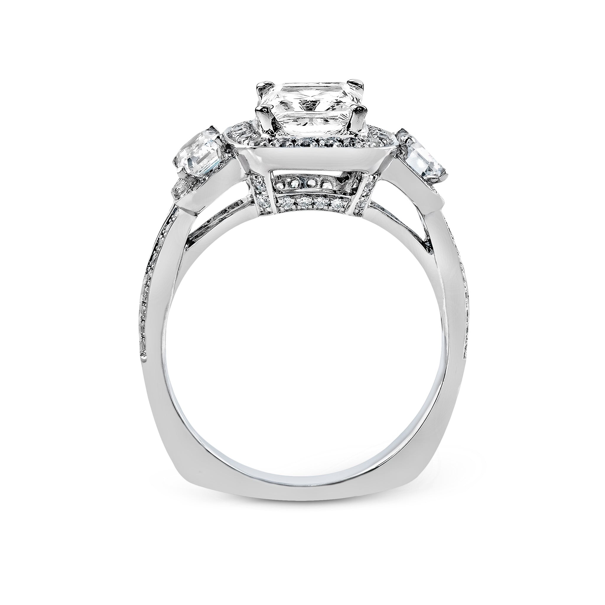 princess-cut-three-stone-halo-engagement-ring-in-18k-gold-with-diamonds